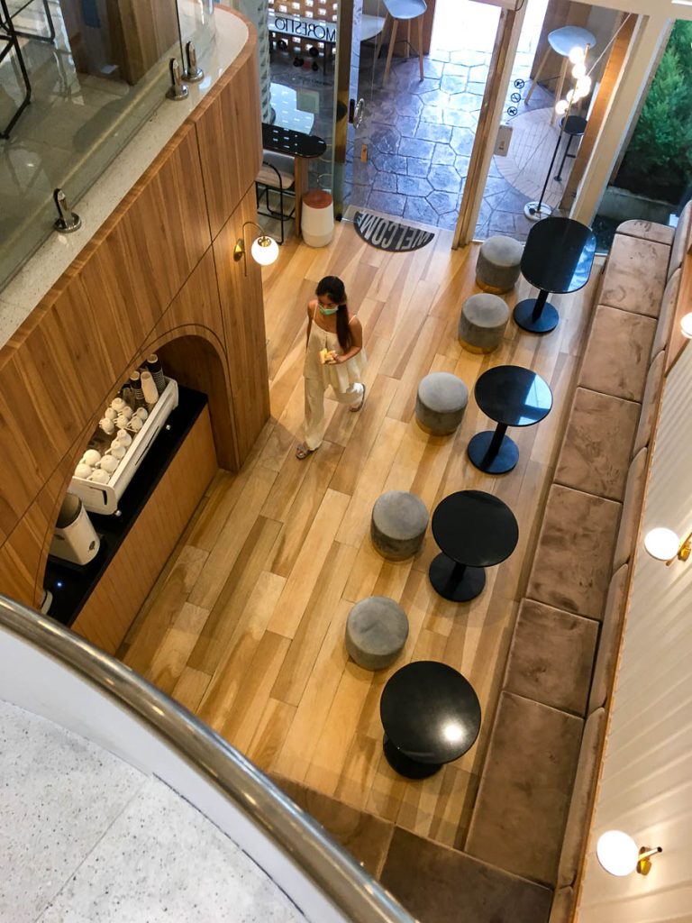 Clean lines, warm wood, and plenty of natural light—the stylish ground floor sets the scene at Morestto