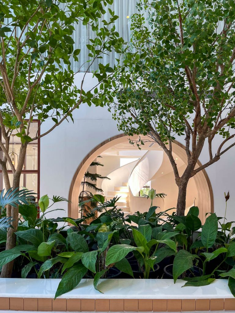 The interior of Morestto, Chiang Mai, Thailand