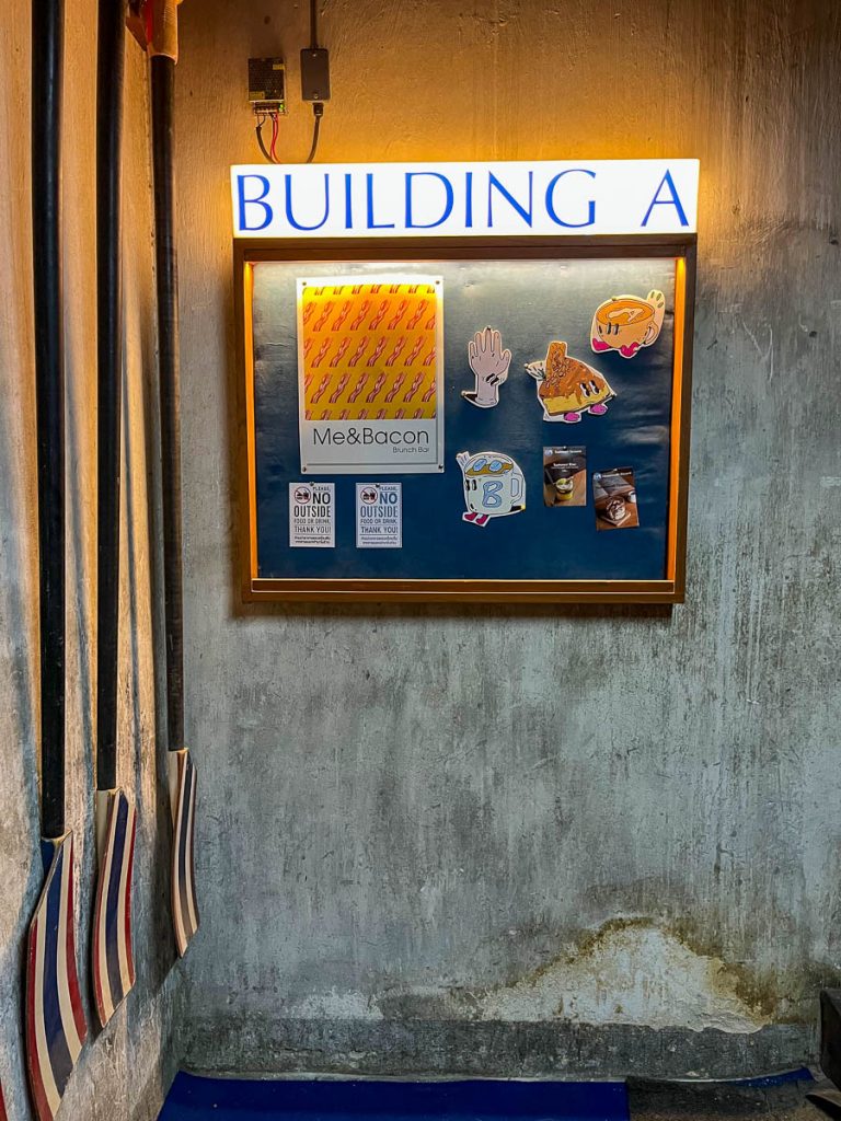 Building A + Me&amp;Bacon, Chiang Mai, Thailand