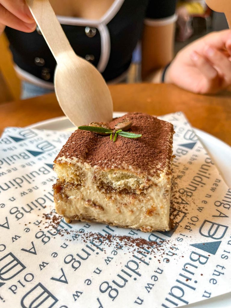 Spoon-ready perfection: Dig into Building A's rich Tiramisu