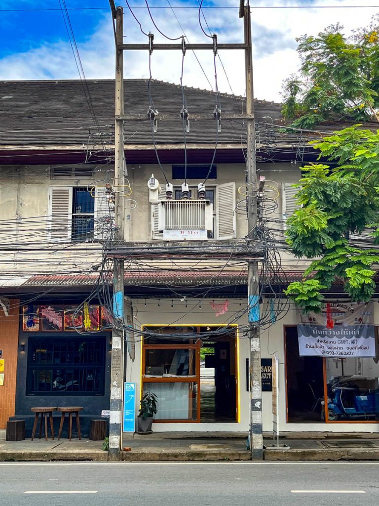 Building A, Charoen Muang Rd entrance, Chiang Mai, Thailand
