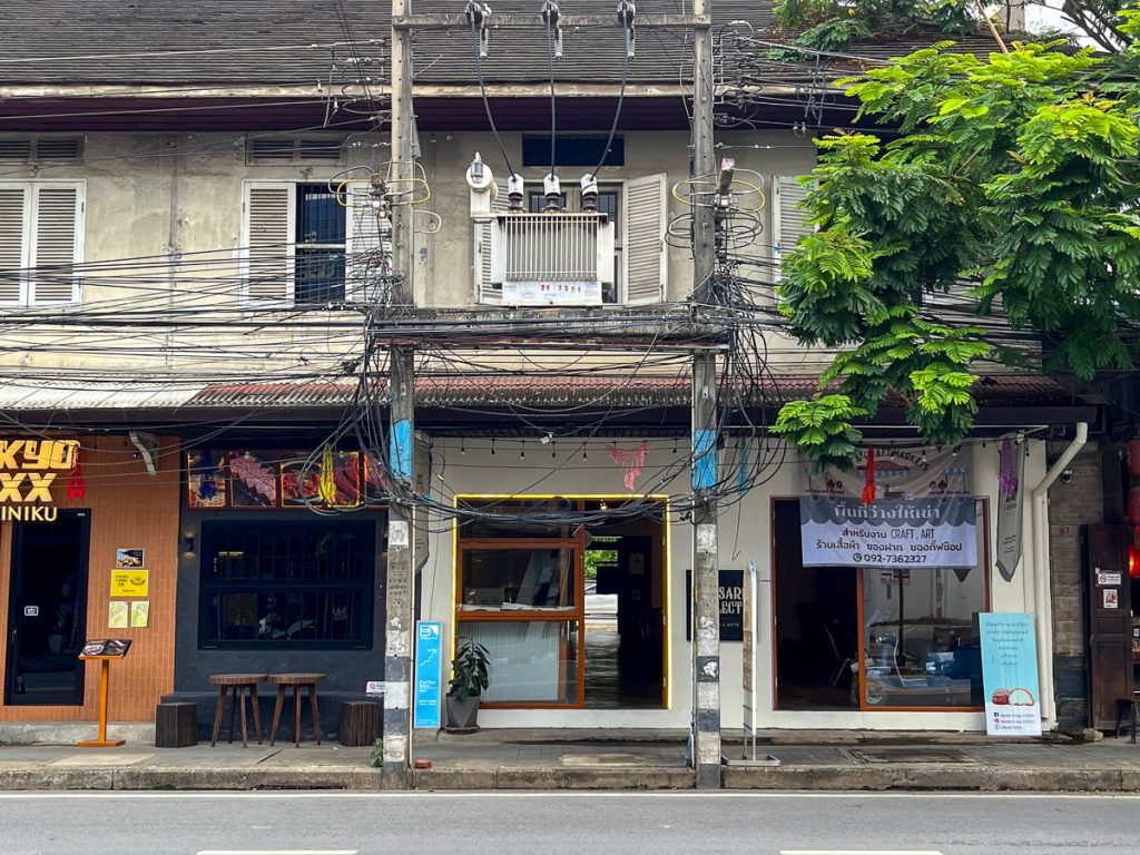 Building A, Charoen Muang Rd entrance, Chiang Mai, Thailand