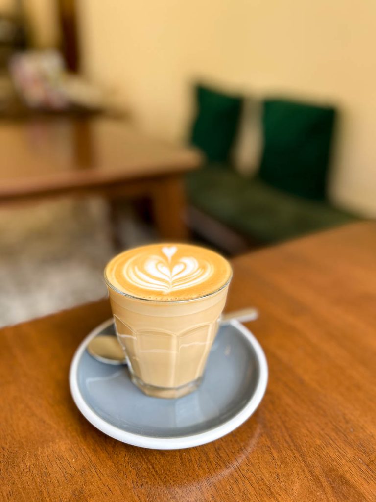 Top-notch brews at Goodneighbor—featuring beans from First Officer Coffee Roasters in Chiang Mai