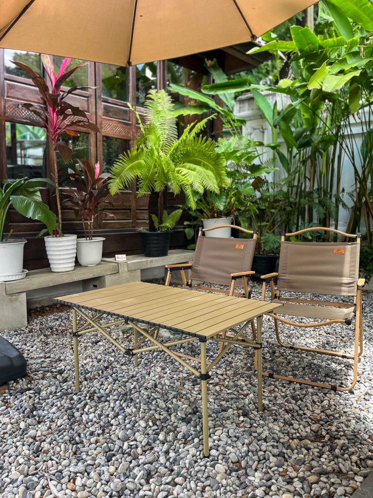 Outdoors at Goodneighbor Cafe, Chiang Mai, Thailand