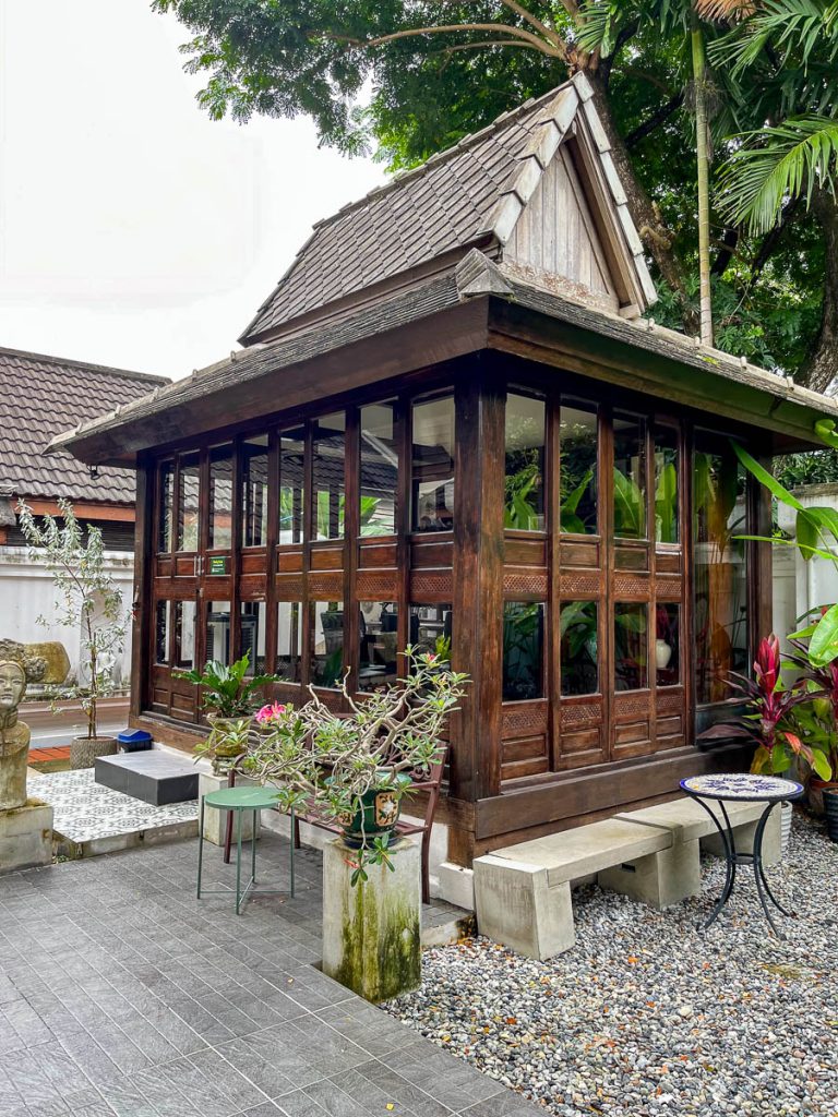Outdoors at Goodneighbor Cafe, Chiang Mai, Thailand