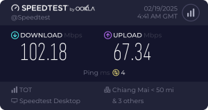 Roastniyom JJ-ECO WiFi Speedtest