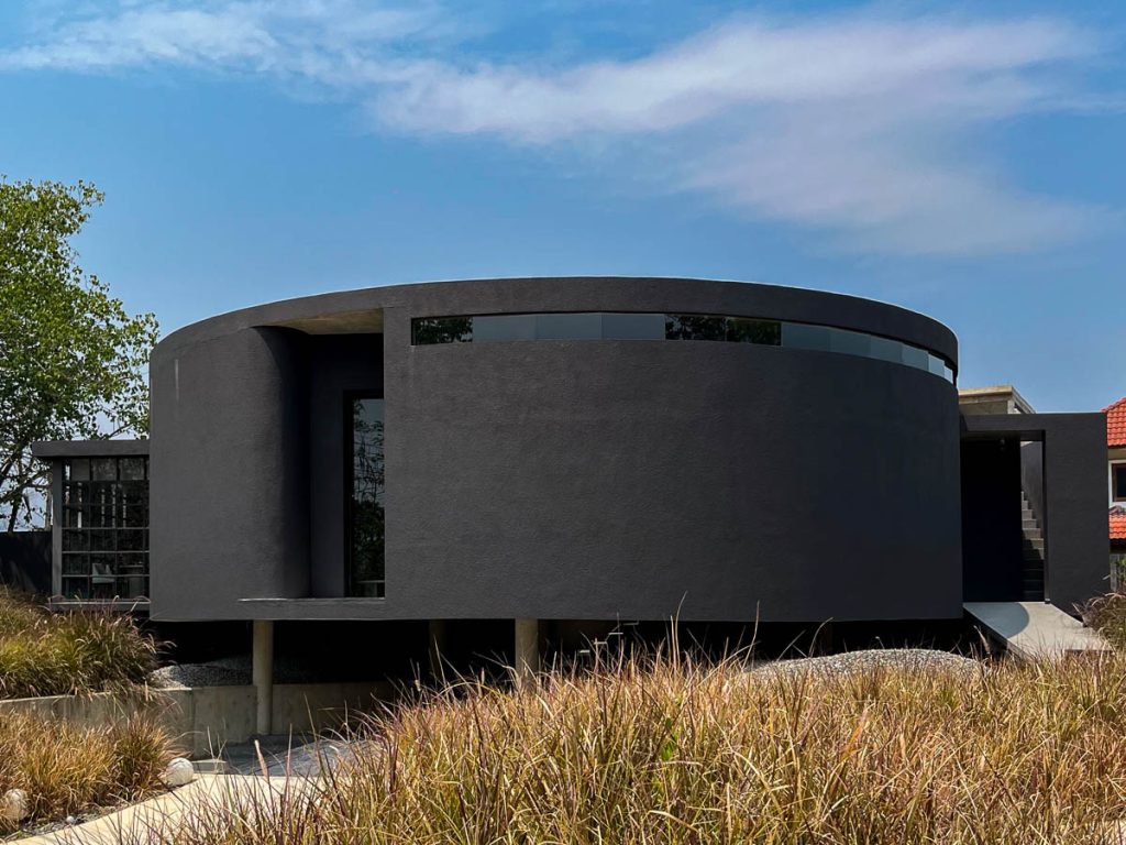 Monolithic, minimal, and beautifully realised—PLUTO’s striking exterior