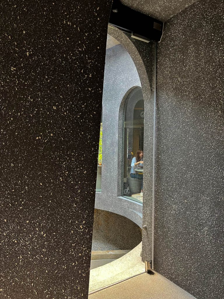 The interior of PLUTO Cafe, Chiang Mai, Thailand