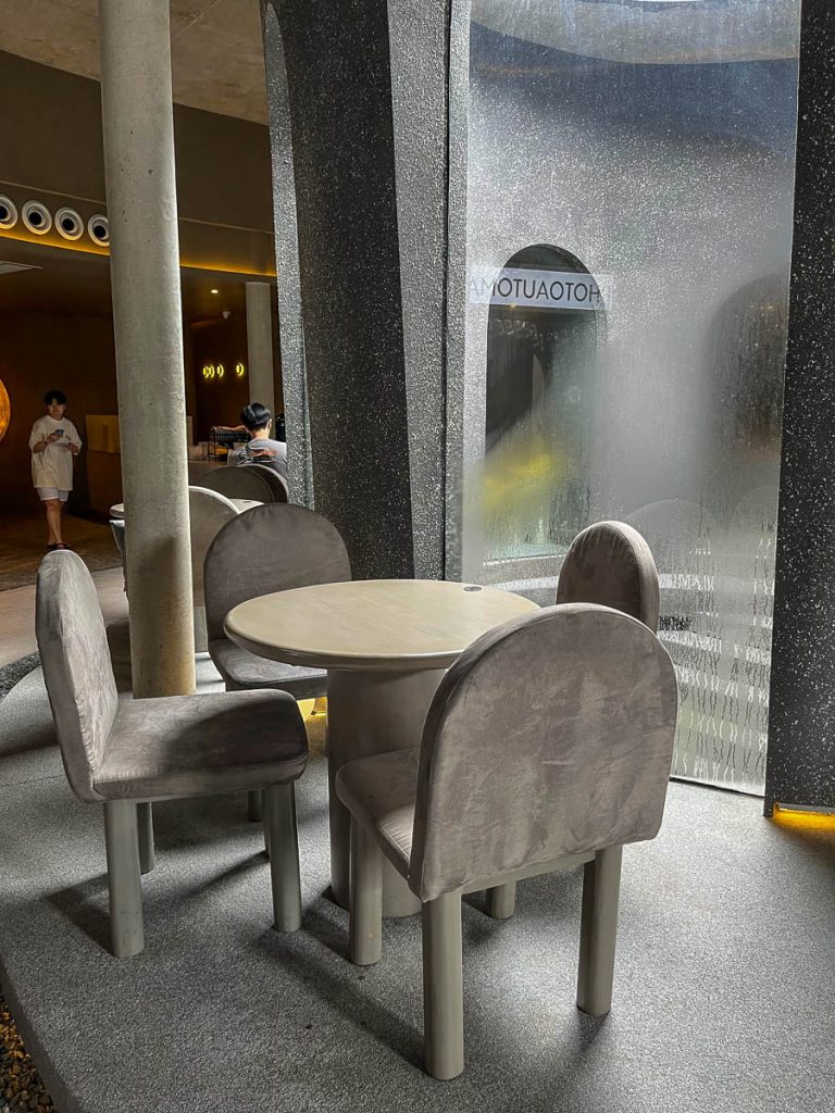 The interior of PLUTO Cafe, Chiang Mai, Thailand