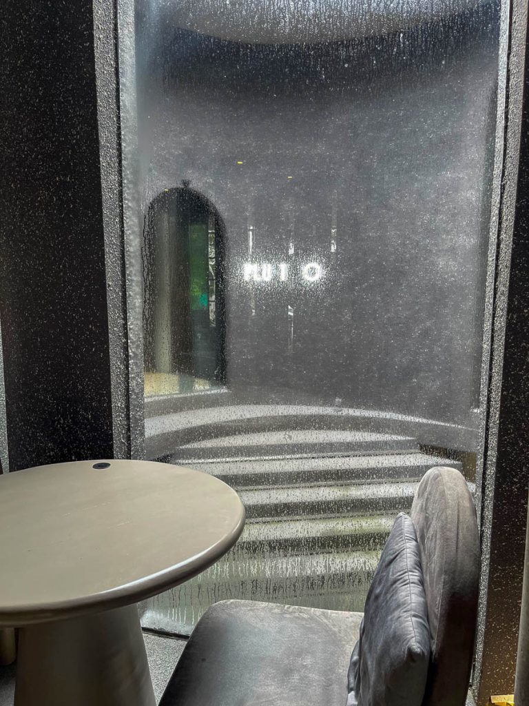 The interior of PLUTO Cafe, Chiang Mai, Thailand