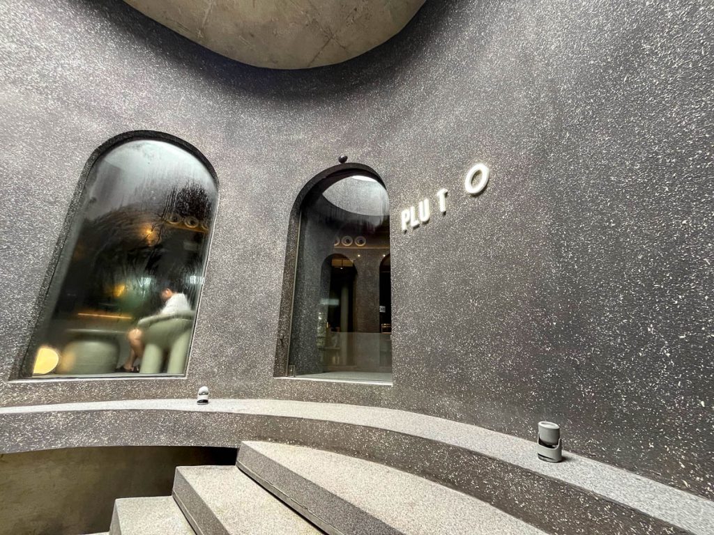 PLUTO’s sculptural stairwell 