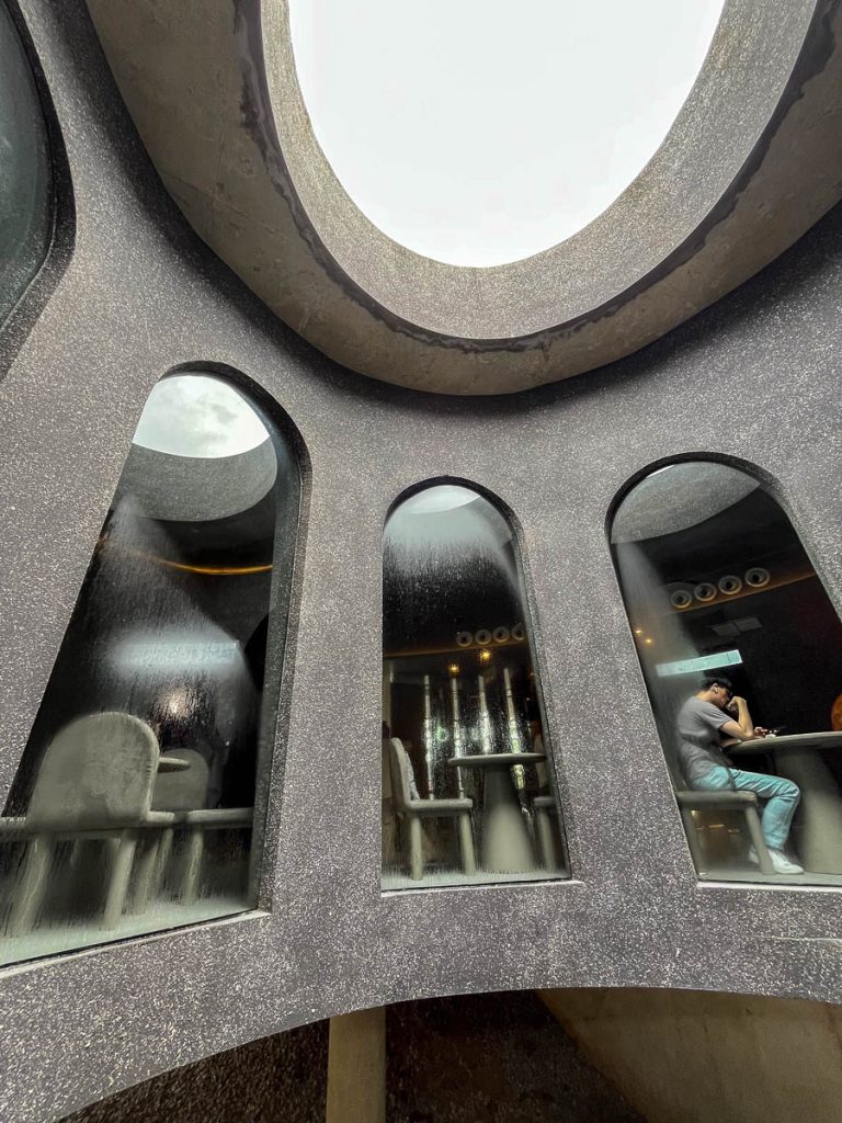 The interior of PLUTO Cafe, Chiang Mai, Thailand