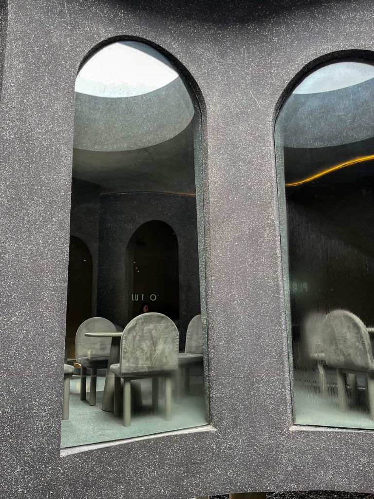 The interior of PLUTO Cafe, Chiang Mai, Thailand