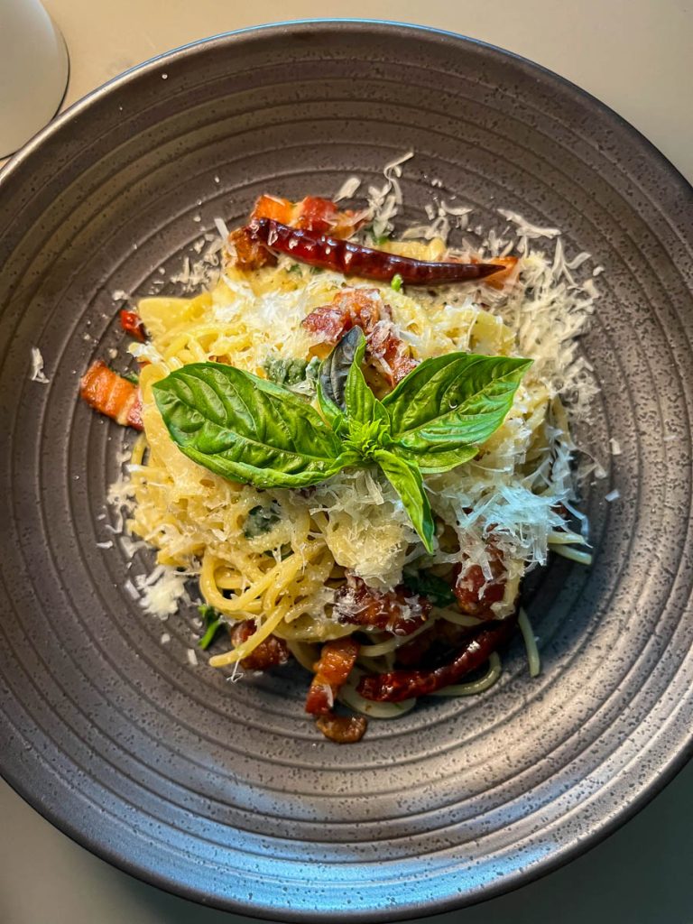 Brunch, pasta, seafood, and more—PLUTO brings elevated comfort food to a design-led space