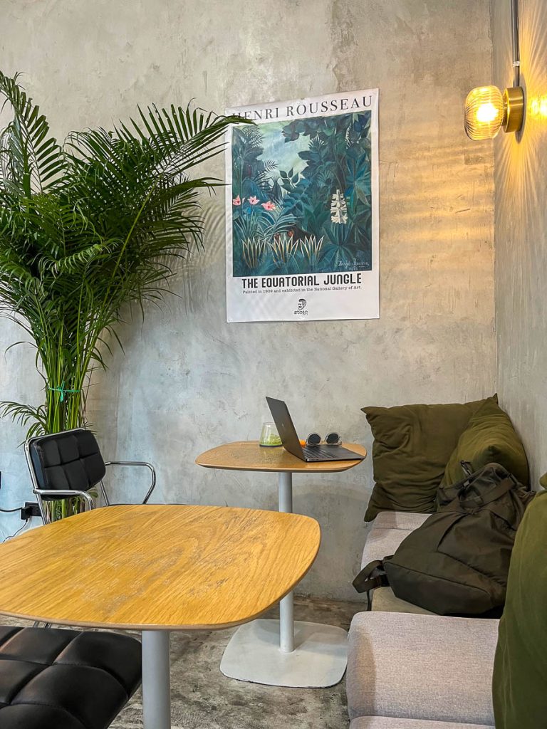 Inside at Stoic Cafe, Chiang Mai, Thailand
