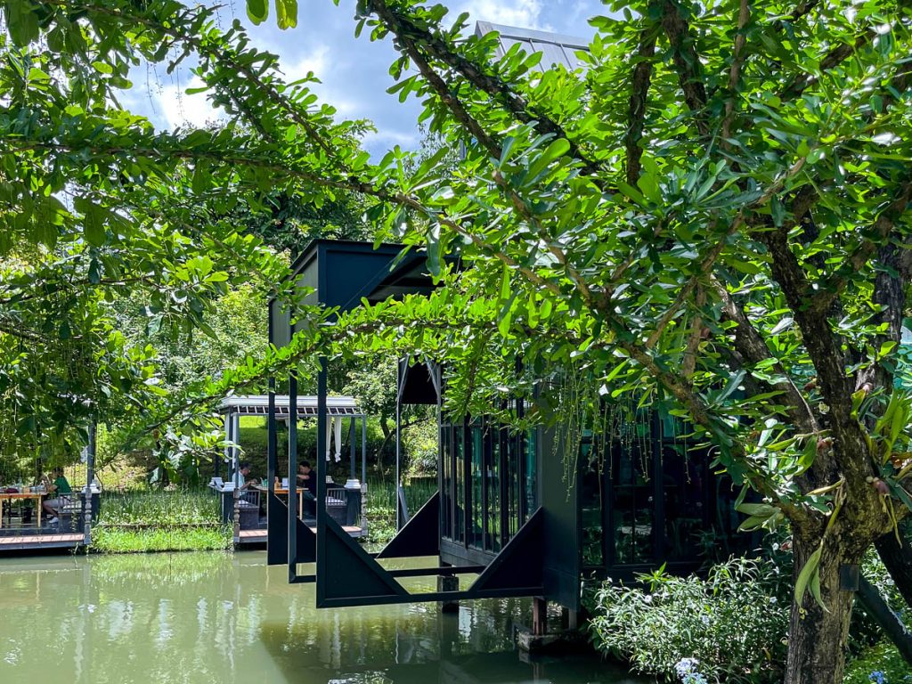 Around the Pond at Fleur Cafe &amp; Eatery, Chiang Mai, Thailand
