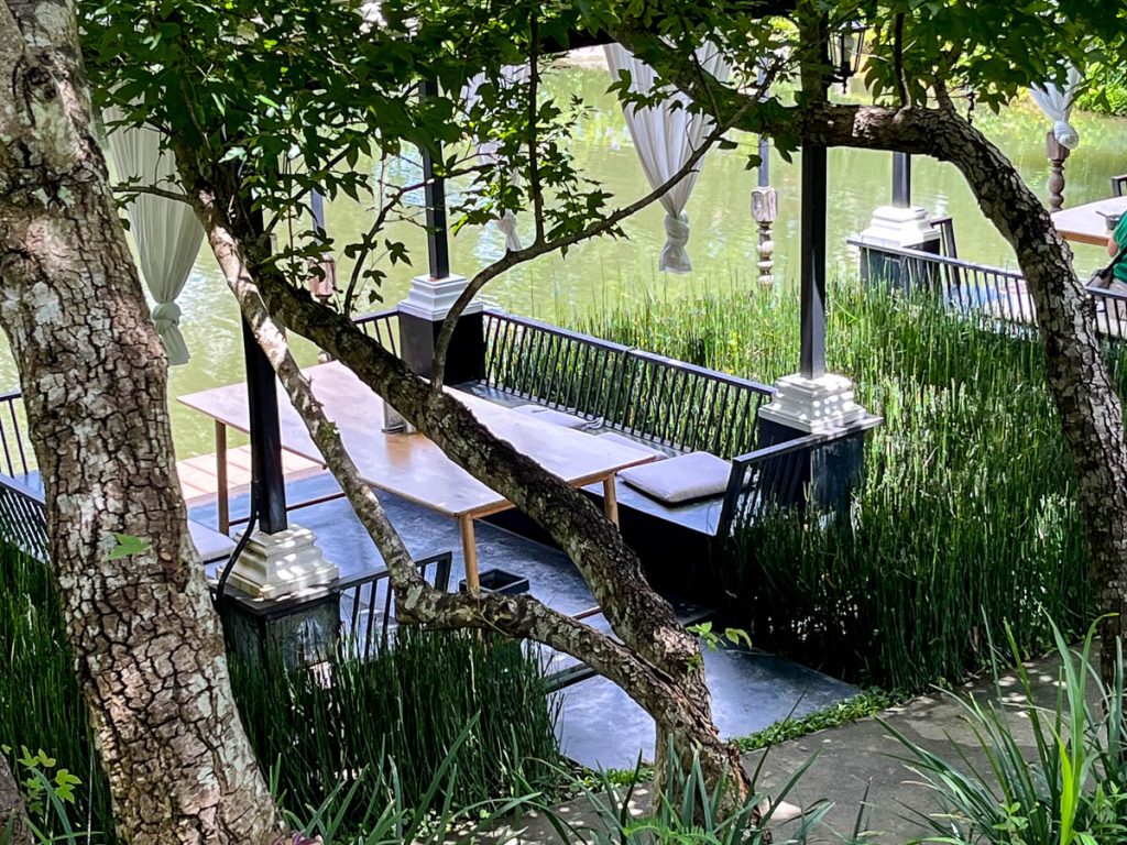 Around the Pond at Fleur Cafe &amp; Eatery, Chiang Mai, Thailand