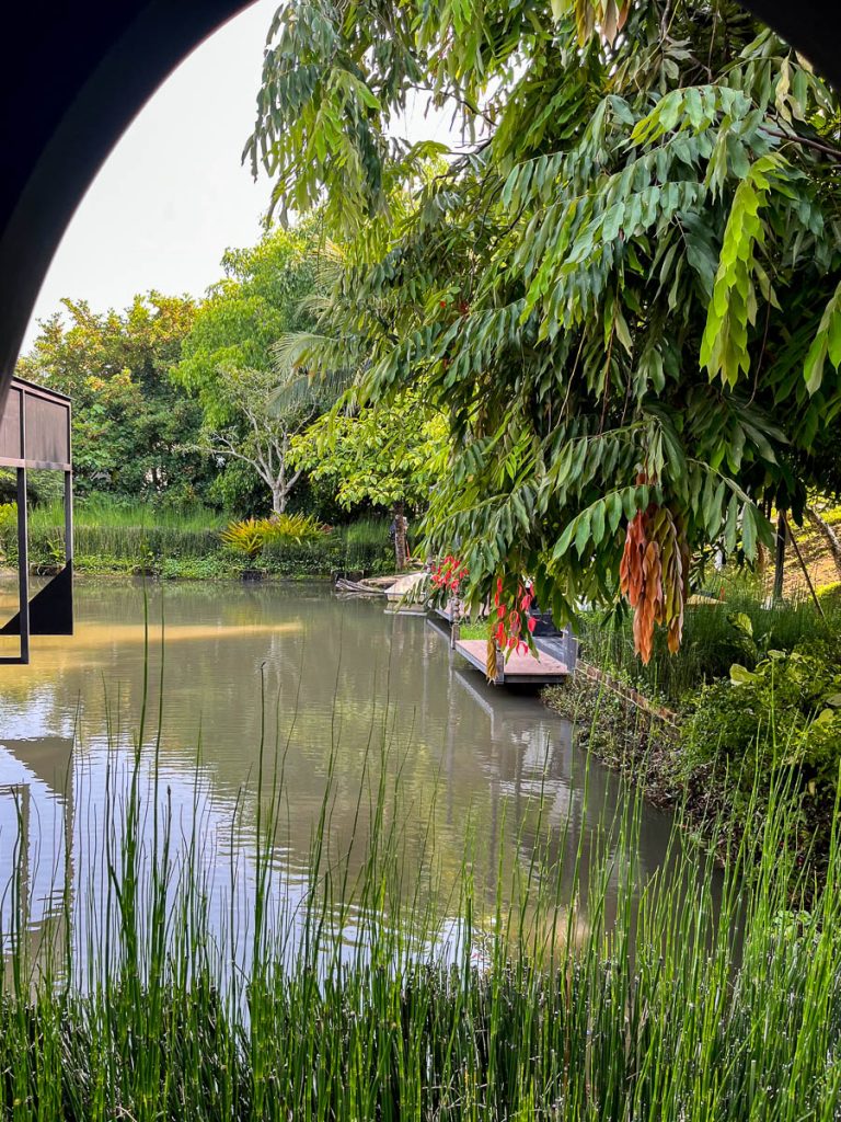 Around the Pond at Fleur Cafe &amp; Eatery, Chiang Mai, Thailand