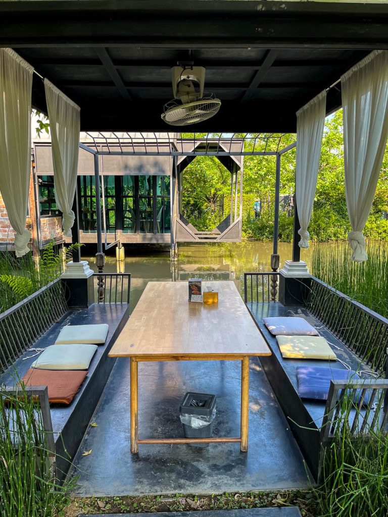 Around the Pond at Fleur Cafe &amp; Eatery, Chiang Mai, Thailand