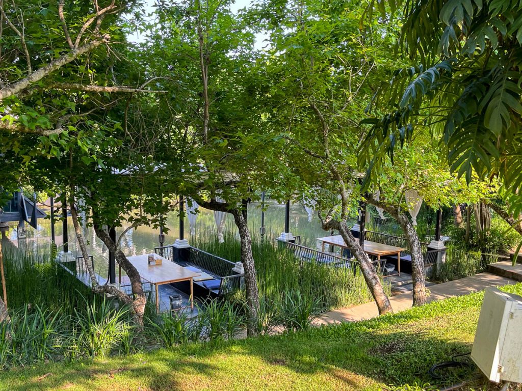 Around the Pond at Fleur Cafe &amp; Eatery, Chiang Mai, Thailand