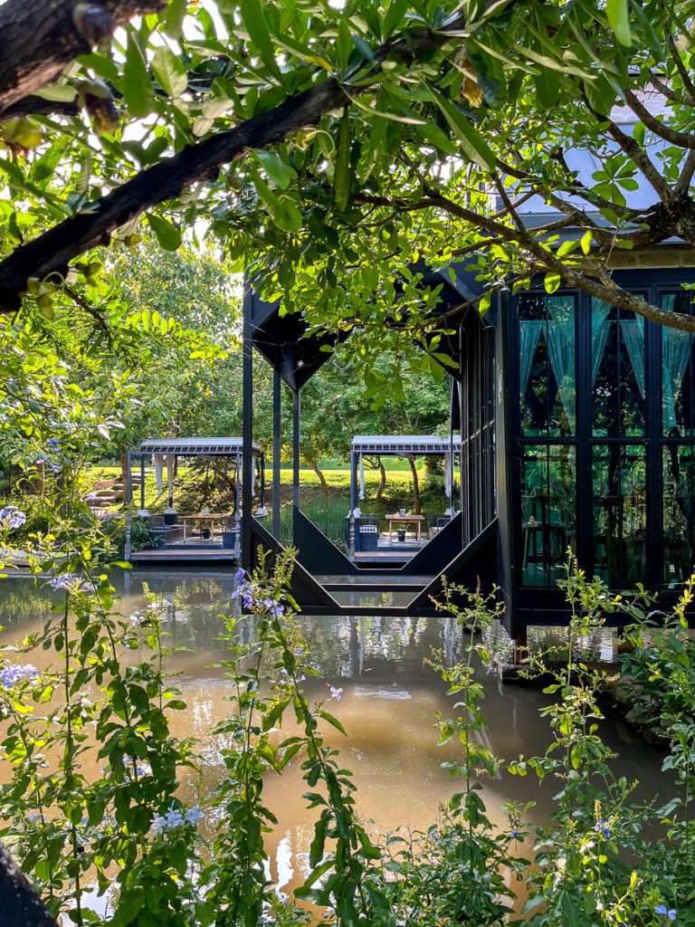 Around the Pond at Fleur Cafe &amp; Eatery, Chiang Mai, Thailand