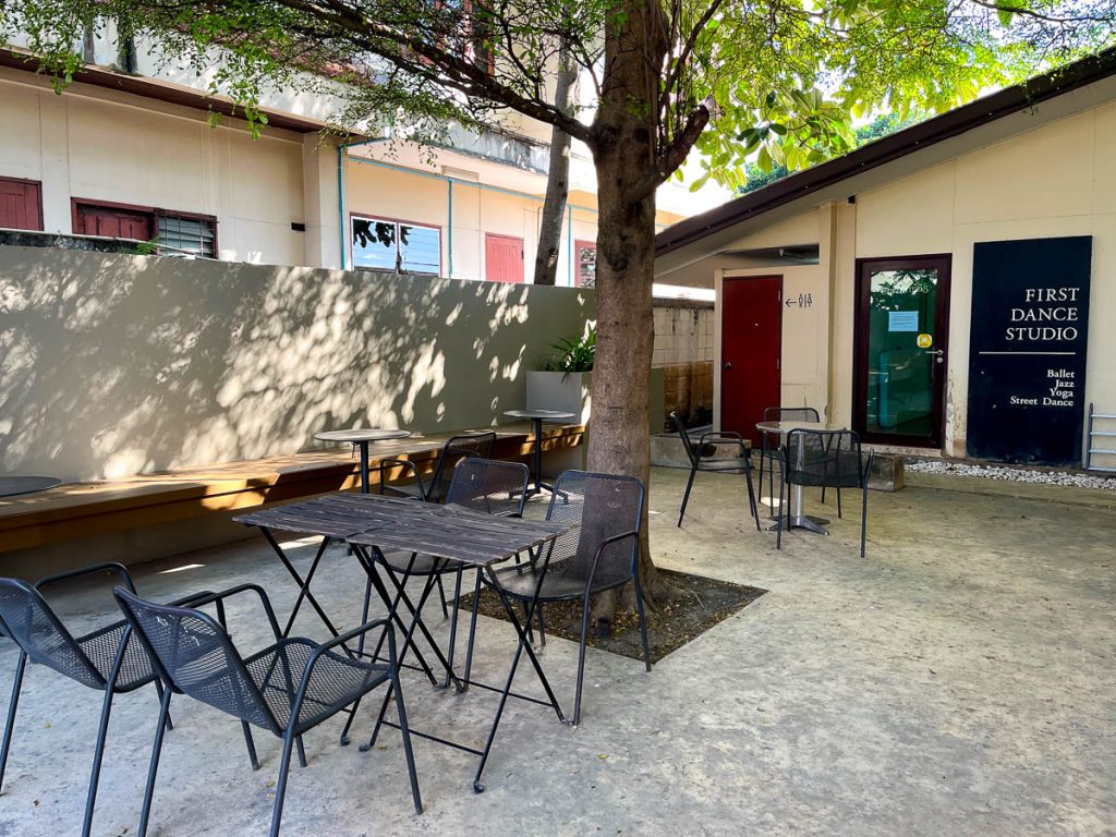 Outside at Baan 104, Chiang Mai, Thailand