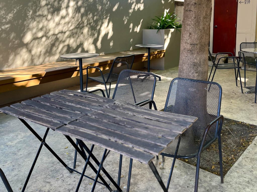 Outside at Baan 104, Chiang Mai, Thailand