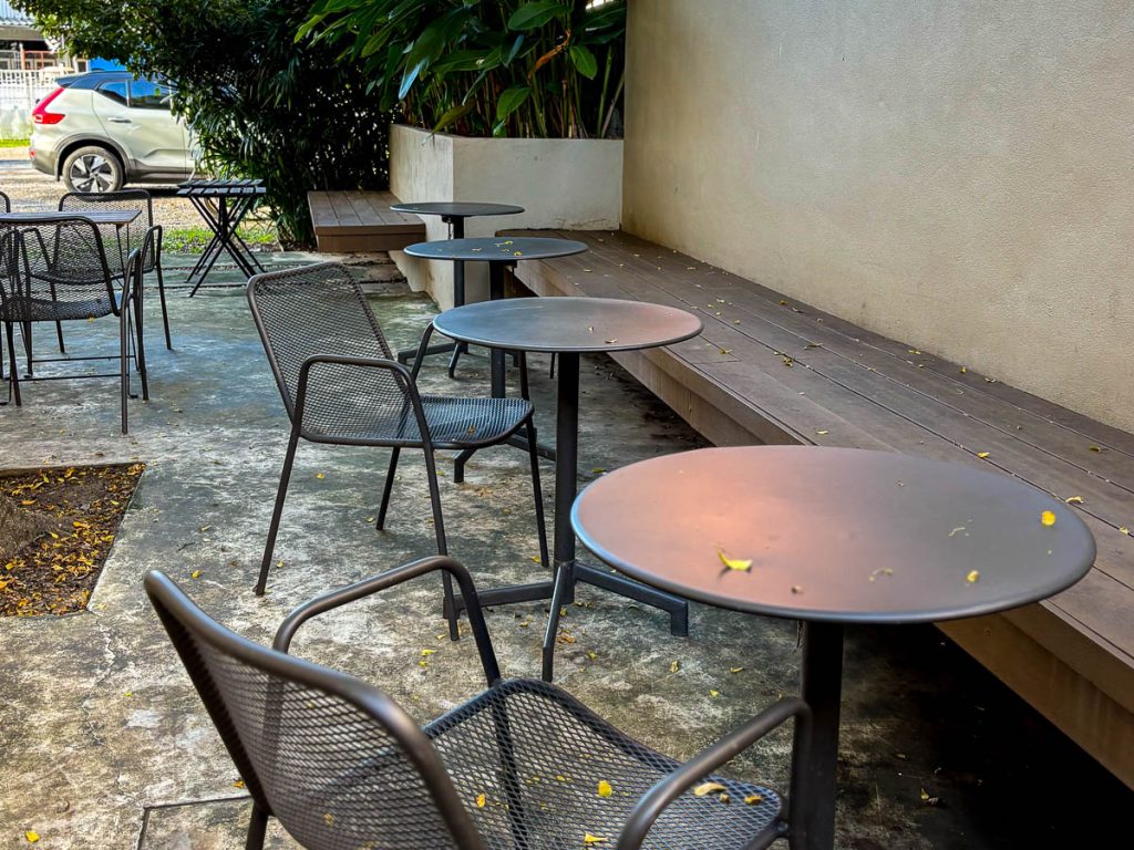 Outside at Baan 104, Chiang Mai, Thailand