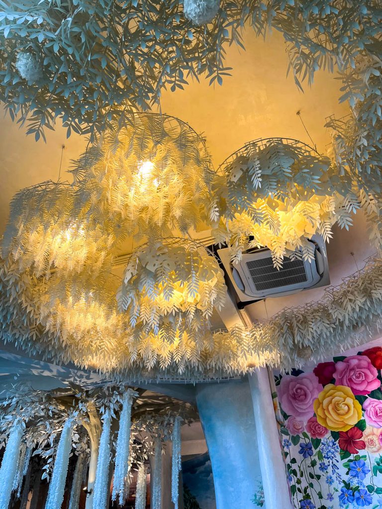 The interior of Much Room Cafe, Chiang Mai, Thailand
