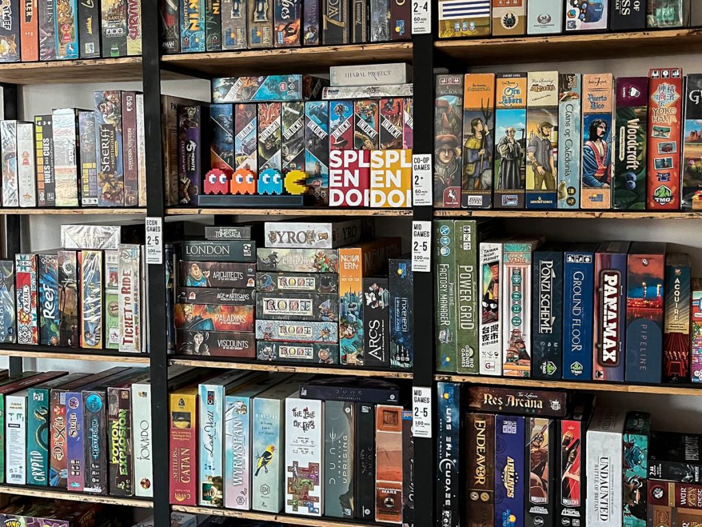 Time To Table board games at Chapter One, Chiang Mai, Thailand