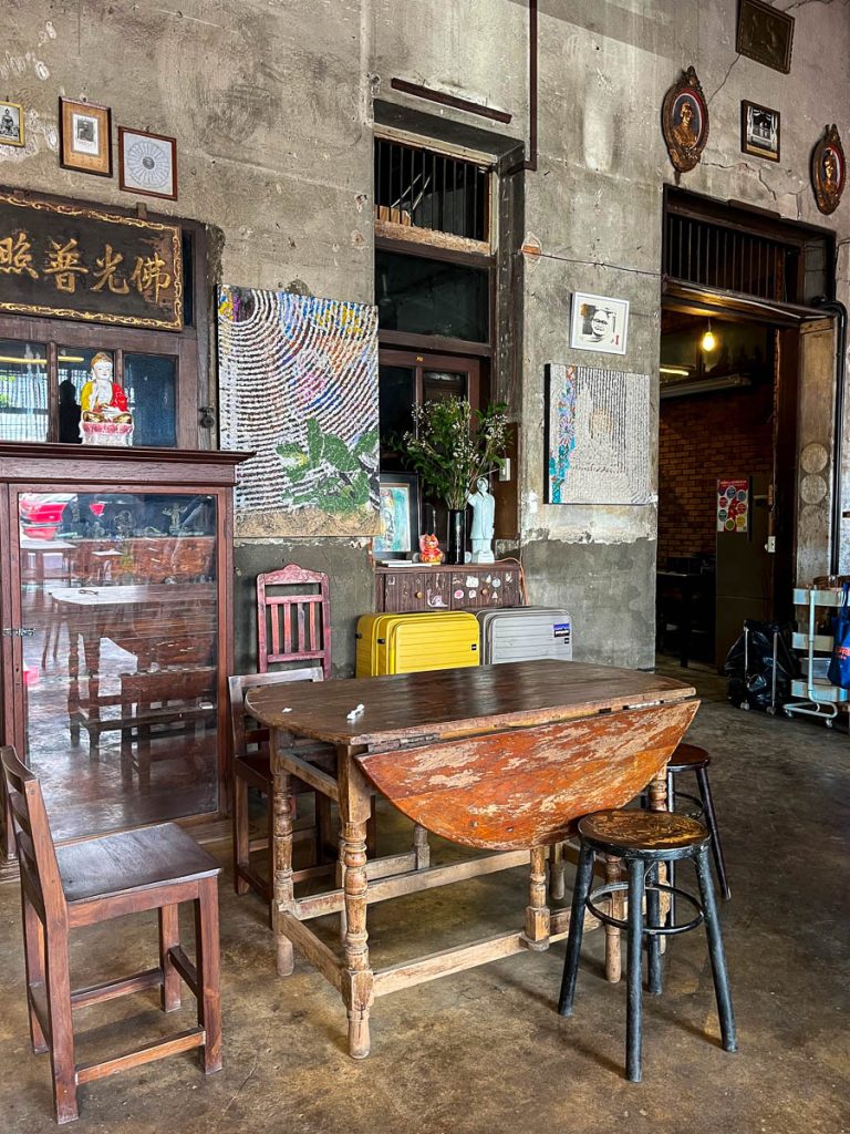 The interior of Flo Coffee Brewers, Chiang Mai, Thailand