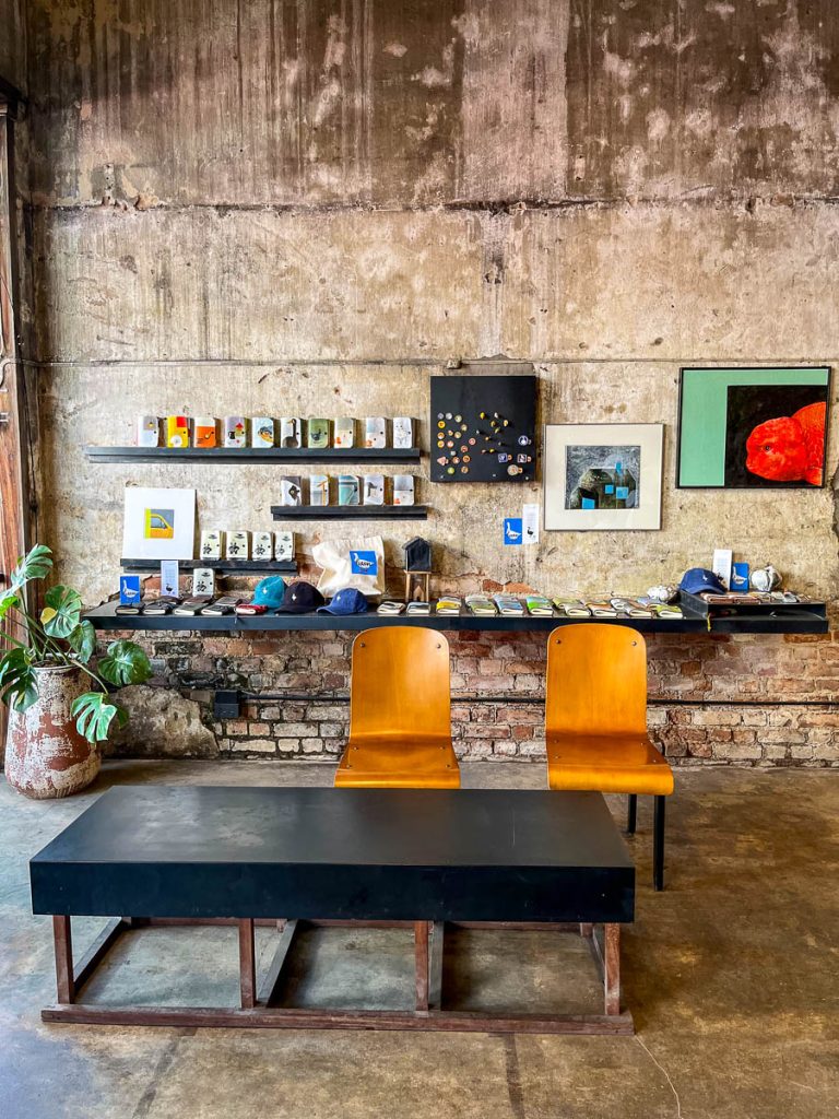 The interior of Flo Coffee Brewers, Chiang Mai, Thailand