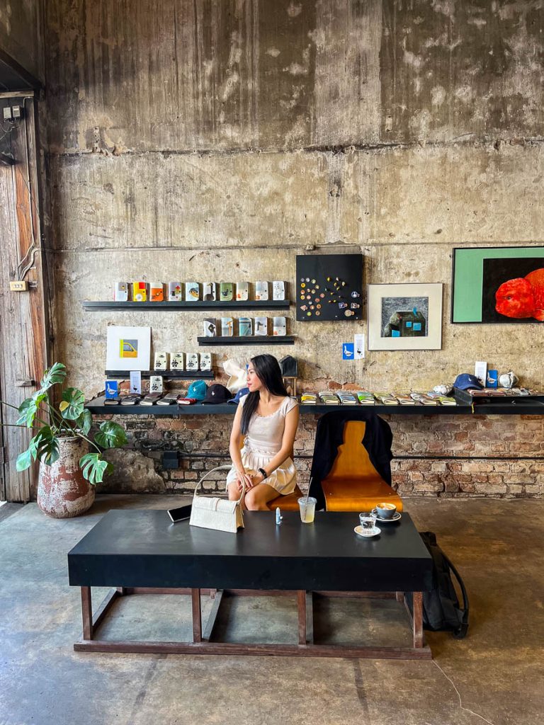 The interior of Flo Coffee Brewers, Chiang Mai, Thailand
