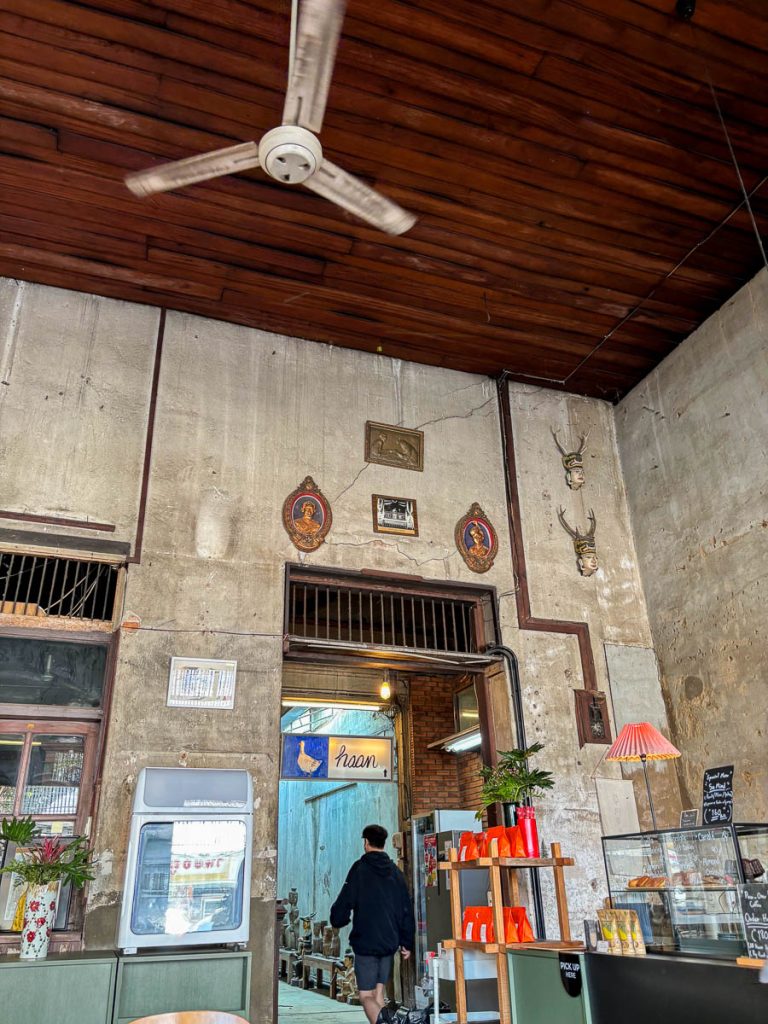 The interior of Flo Coffee Brewers, Chiang Mai, Thailand