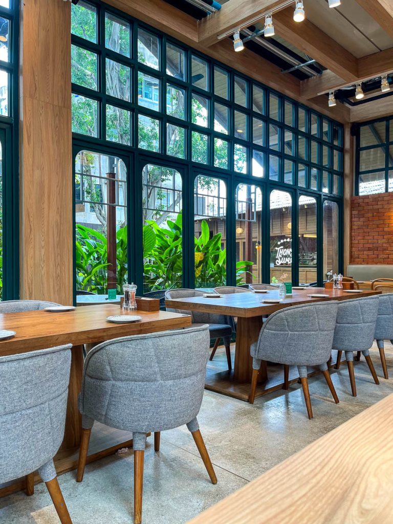The interior of FRAN'S Chiang Mai, Thailand