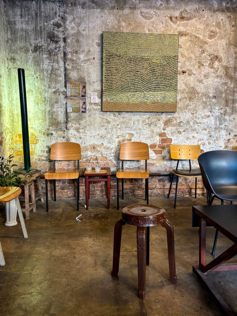 The interior of Flo Coffee Brewers, Chiang Mai, Thailand
