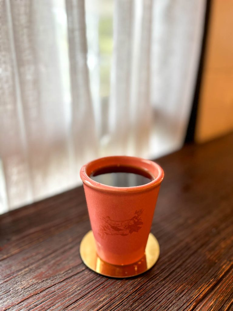 Hand-brewed filter coffee at Cottontree Coffee Roasters Chiang Mai