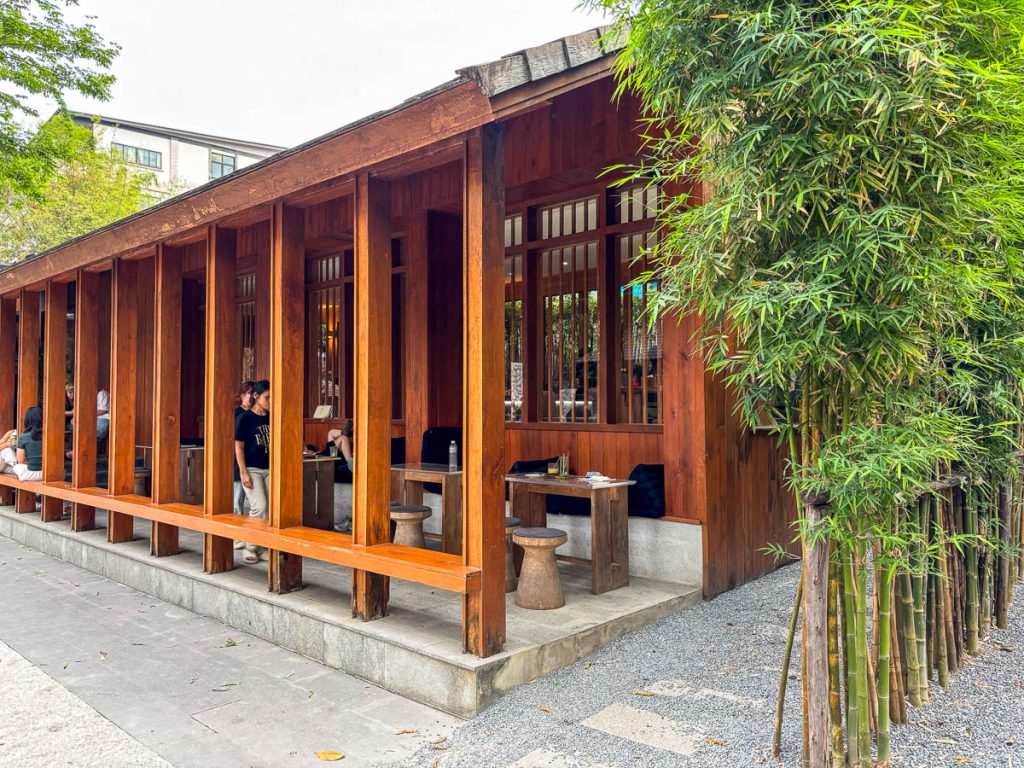 The slow bar pavilion at Baristro Asian Style, Chiang Mai, Thailand