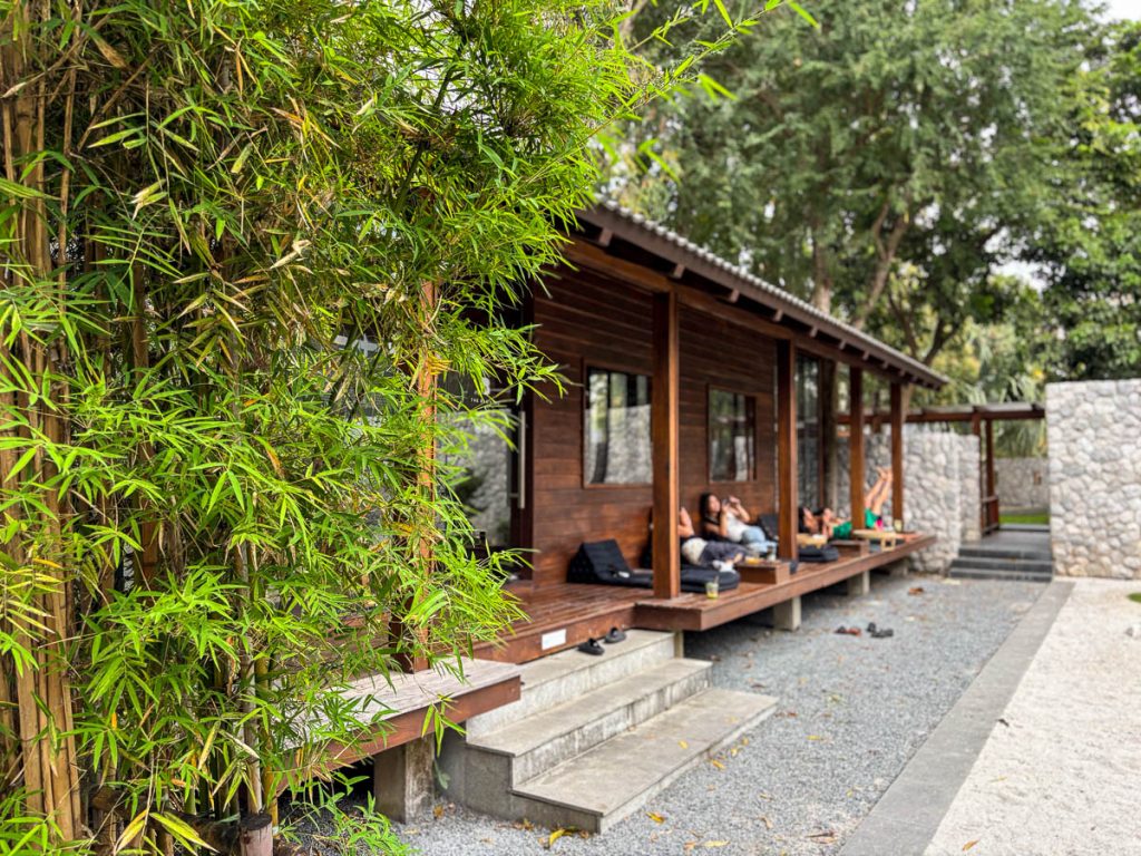 The Lanna workspace at Baristro Asian Style, Chiang Mai, Thailand