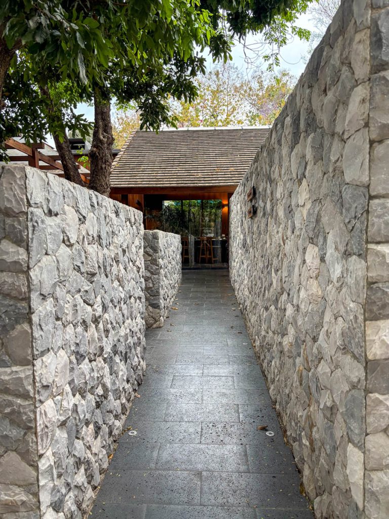 Walkway at Baristro Asian Style, Chiang Mai, Thailand