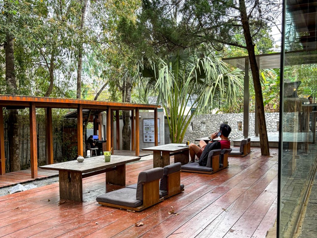 Outdoors at Baristro Asian Style, Chiang Mai, Thailand