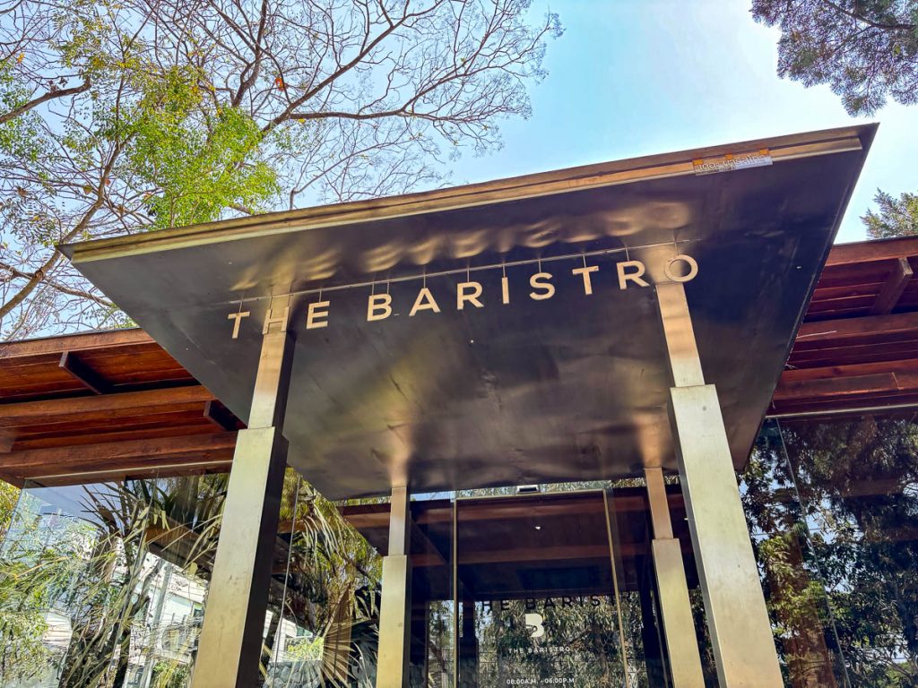 The speed bar pavilion at Baristro Asian Style, Chiang Mai, Thailand