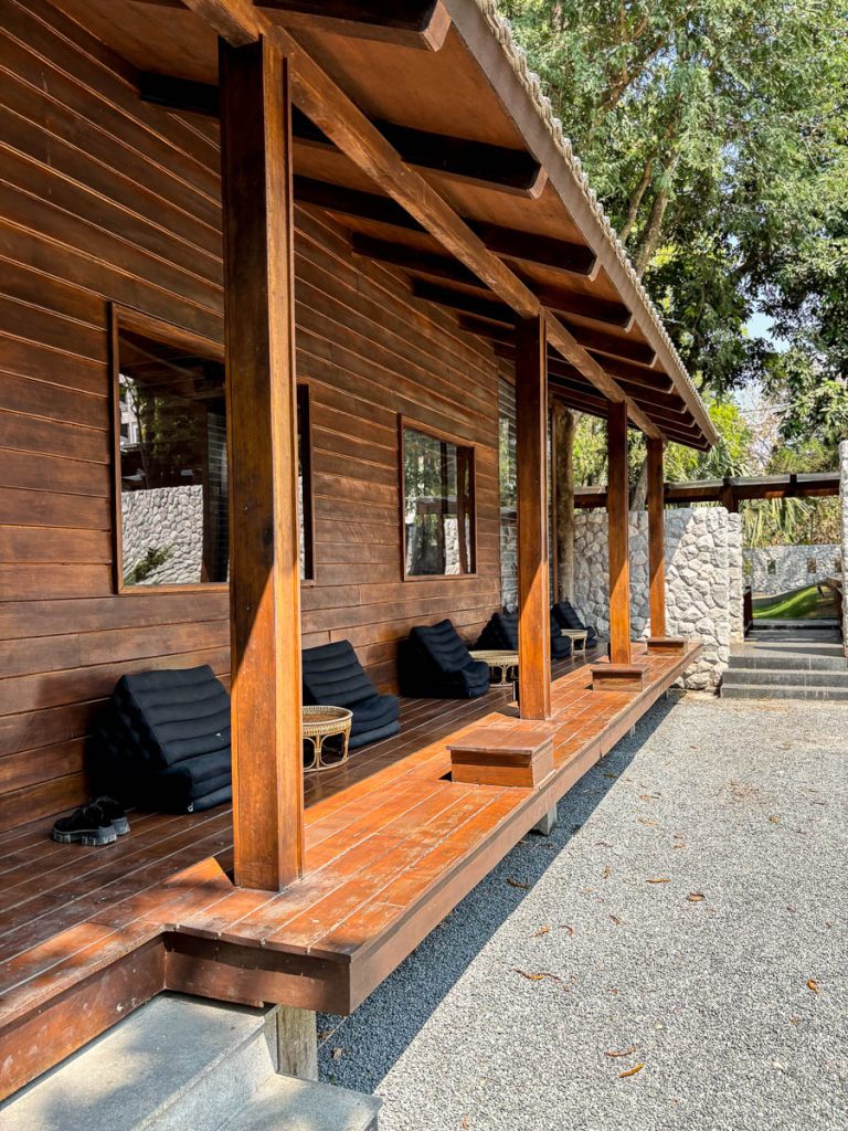 The Lanna workspace at Baristro Asian Style, Chiang Mai, Thailand