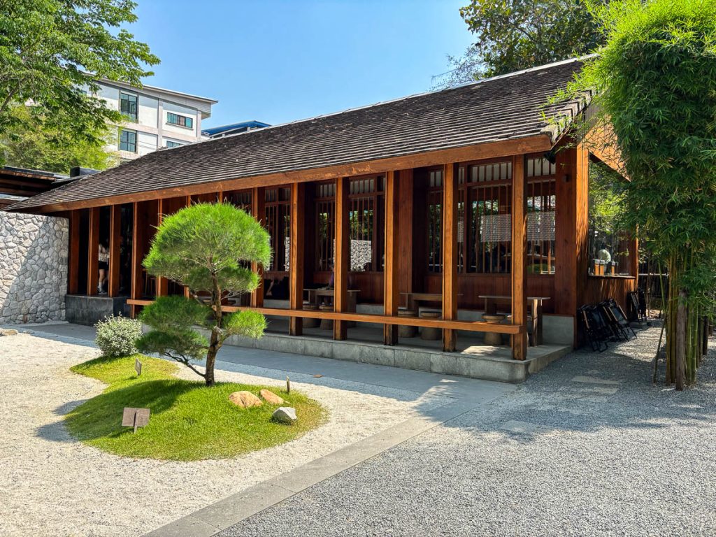 The slow bar pavilion at Baristro Asian Style, Chiang Mai, Thailand