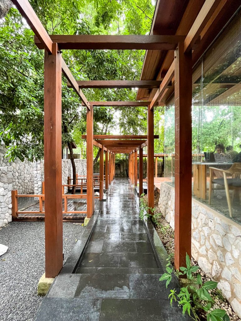 Walkway at Baristro Asian Style, Chiang Mai, Thailand