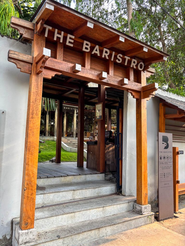 Baristro Asian Style entrance, Chiang Mai, Thailand