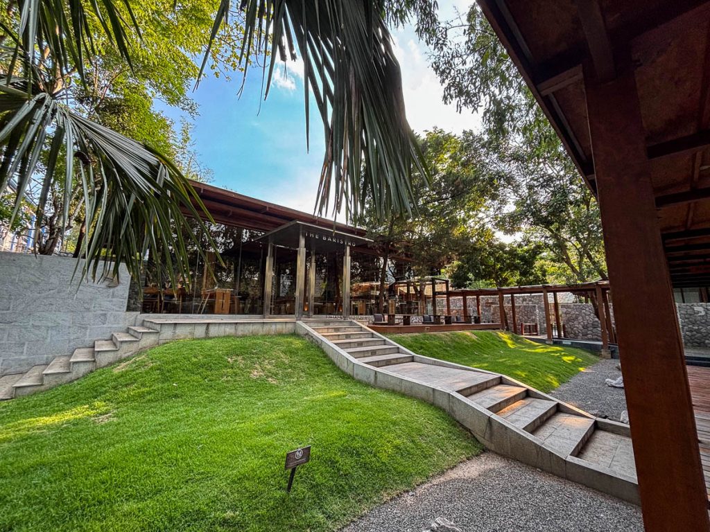 The speed bar pavilion at Baristro Asian Style, Chiang Mai, Thailand