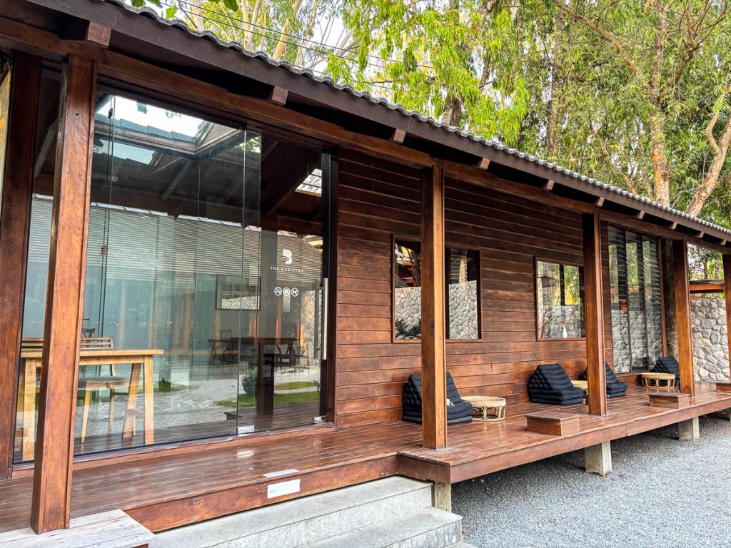 The Lanna workspace at Baristro Asian Style, Chiang Mai, Thailand