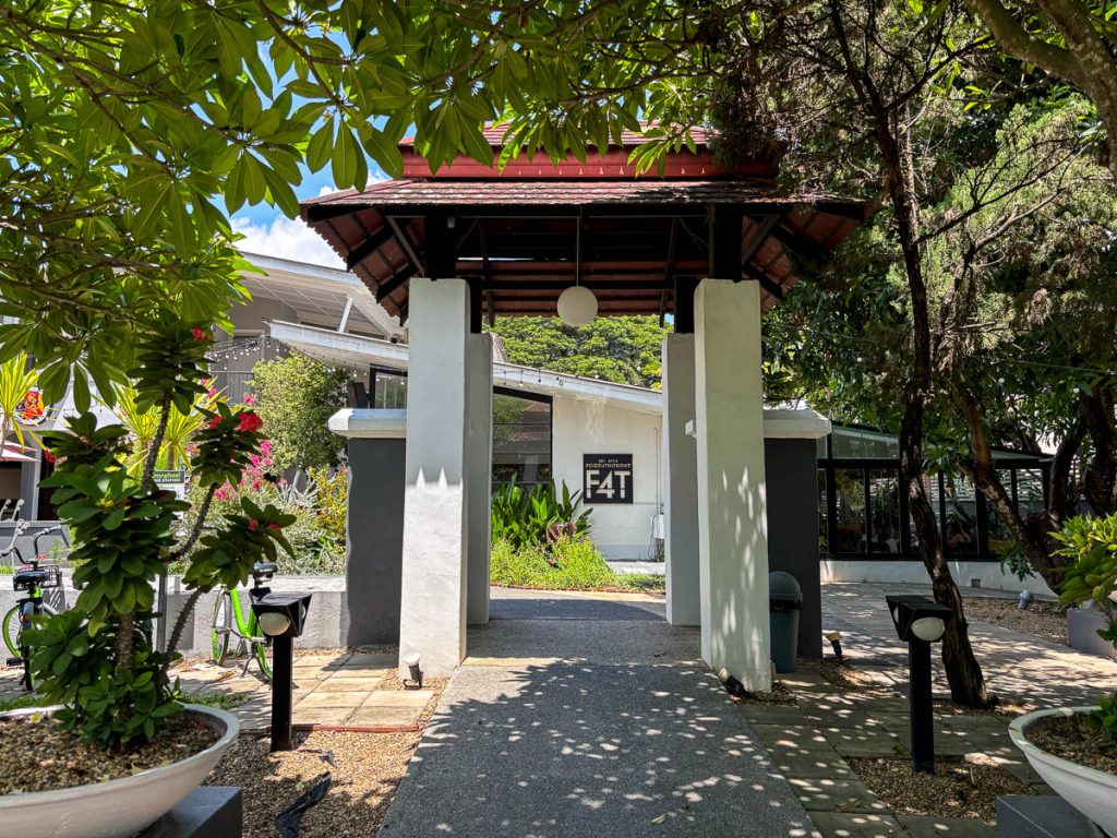 Outside at Food4Thought East &amp; Bays Coffee, Chiang Mai, Thailand